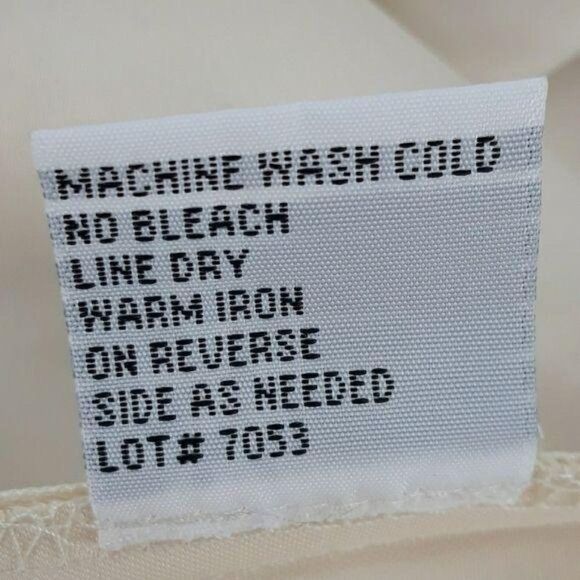 90's R&M Richards Formal Fitted Sleeveless Satin Ivory Shell Top Sz 16W - Picture 10 of 11